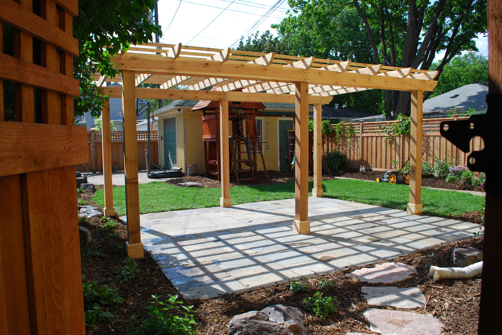 Define Your Outdoor Space With a Pergola/Arbor - Brunsell